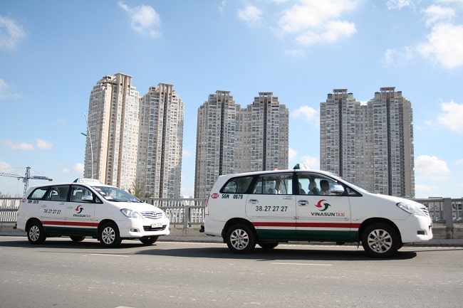 taxi vinasun da dang dong xe